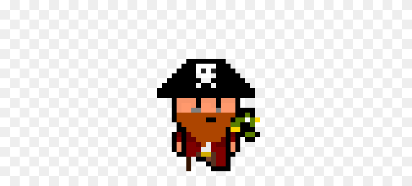 320x320 Animated Pirate Captain - Pirate PNG