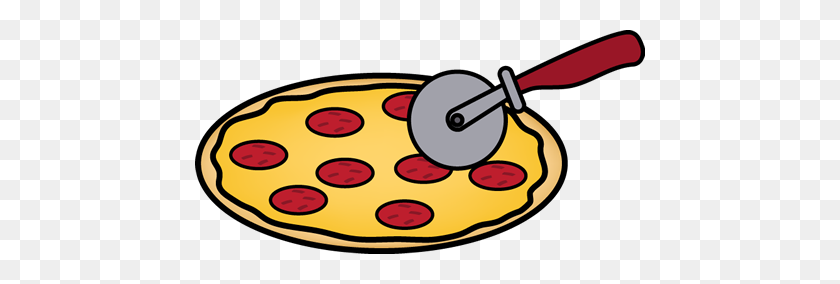 450x224 Animated Pizza Clipart Free Clipart - Pencil Clipart Transparent Background