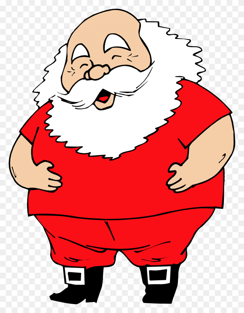 999x1306 Animated Santa Claus Clipart - Christmas Movie Clipart