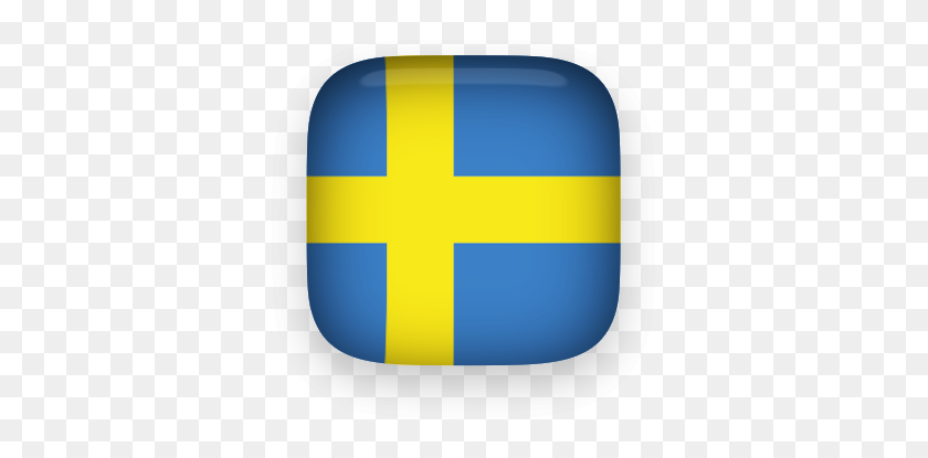359x355 Анимированный Флаг Швеции - Анимированный Приветственный Клипарт