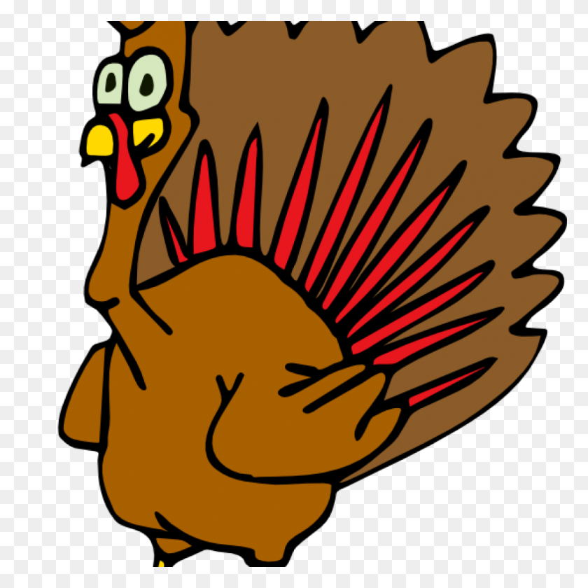 1024x1024 Animated Turkey Clip Art Free Clipart Download - Wild Turkey Clipart