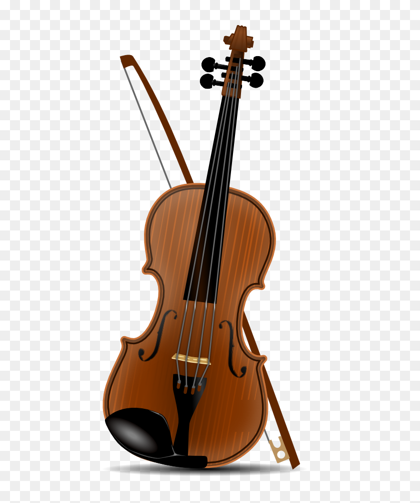 555x944 Анимированные Картинки Для Скрипки - Музыкальные Инструменты, Черно-Белый Клипарт