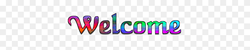 391x111 Animated Welcome Sign Clipart - Welcome Clipart Animated