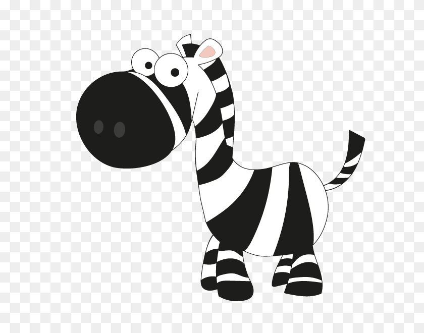 700x600 Animated Zebra Pictures Image Group - Pinata Clipart Black And White