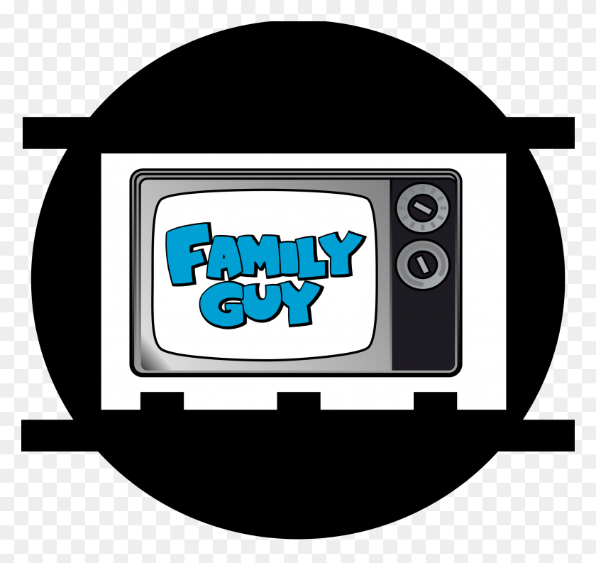 2000x1882 Animation Disc Family Guy Television Set - Family Guy PNG