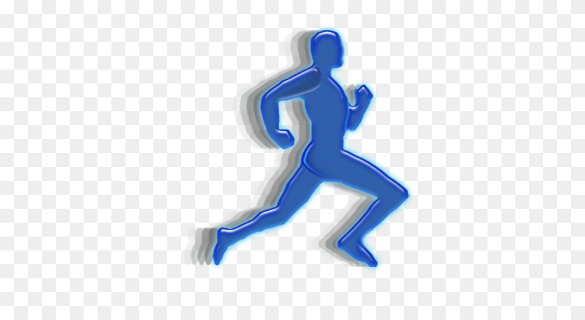 400x400 Animación, Hombre, Icono De Correr - Hombre Corriendo Png