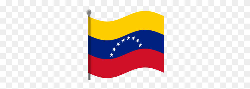 263x242 Анимационный Клипарт, Размахивая Флагом, Бесплатный Клипарт - Венесуэла