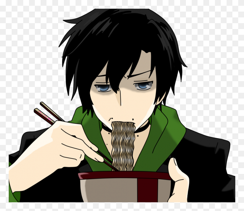 966x828 Anime Animeboy Eating Freetoedit - Anime Boy PNG