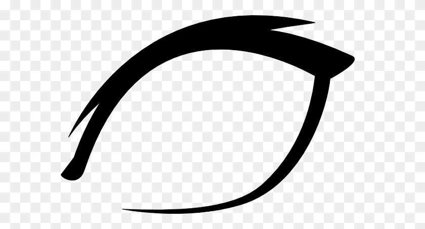 600x392 Anime Eye Full Png, Clipart For Web - Gopher Clipart