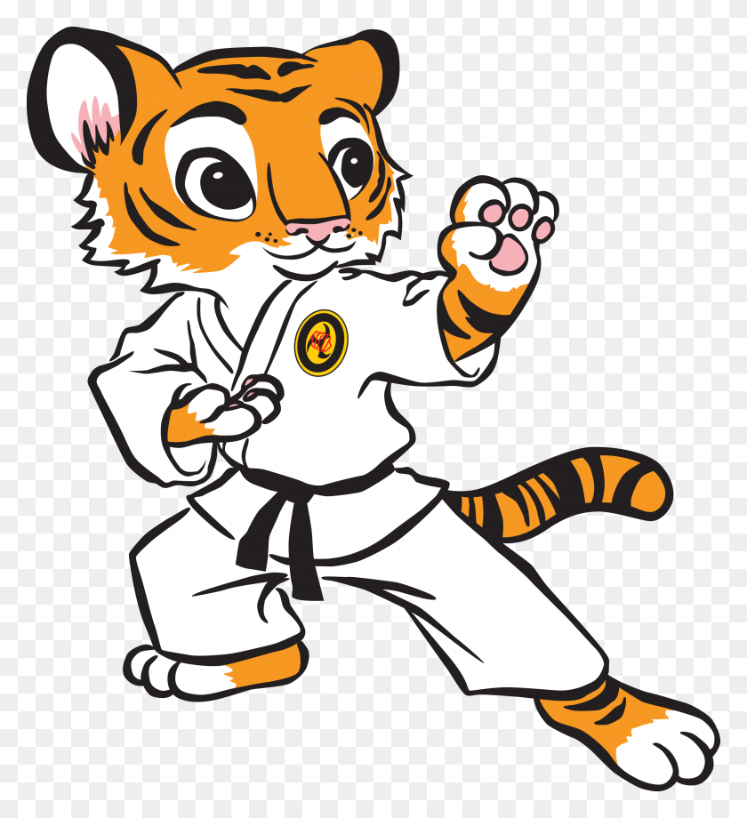2406x2655 Animl Clipart Karate - Karate Belt Clipart