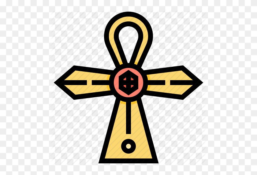 512x512 Анк, Крест, Значок Египта - Анк Png