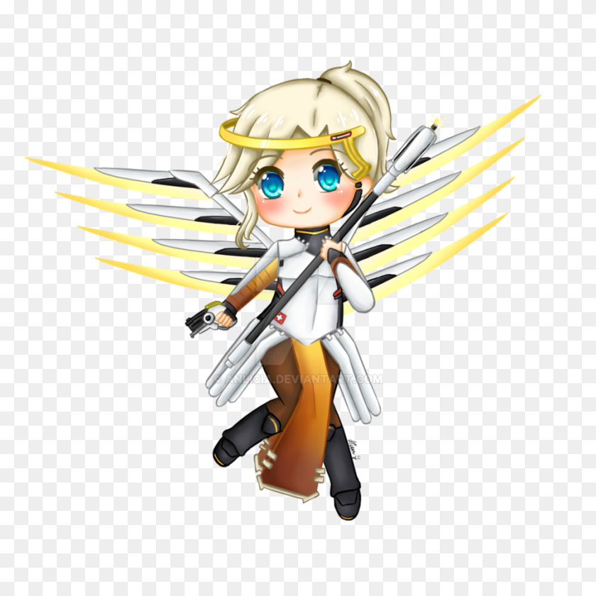 894x894 Anlicia - Mercy Overwatch PNG