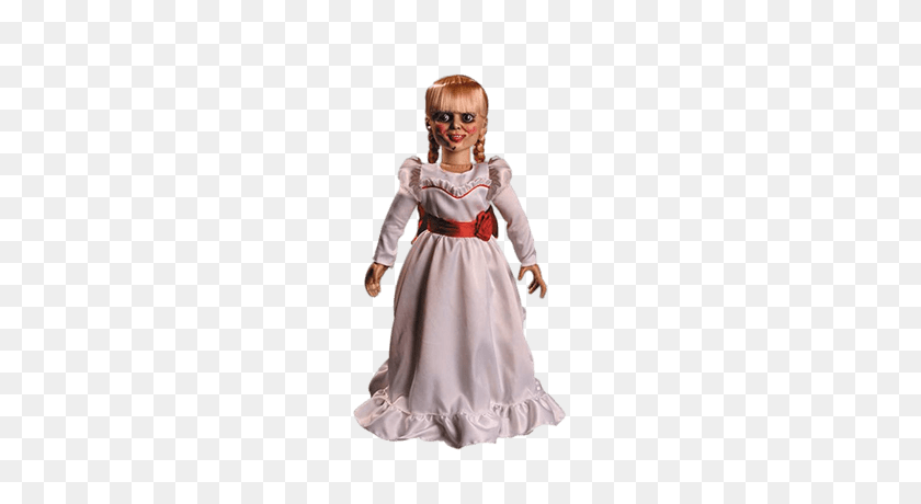 400x400 Annabelle Doll Sitting On A Chair Transparent Png - Girl Sitting PNG