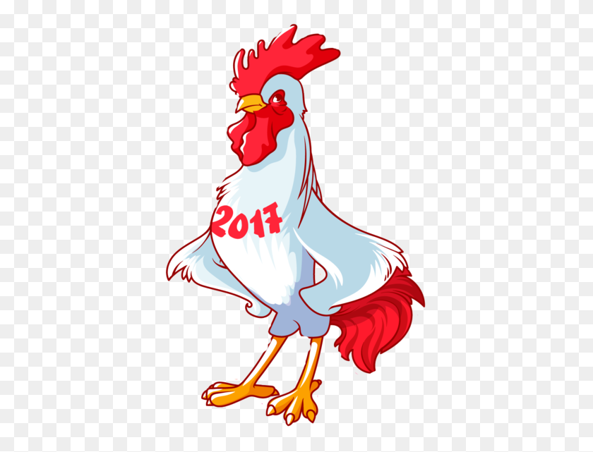 383x581 Annee Clipart New Year Chinese New Year - Year Of The Rooster Clipart