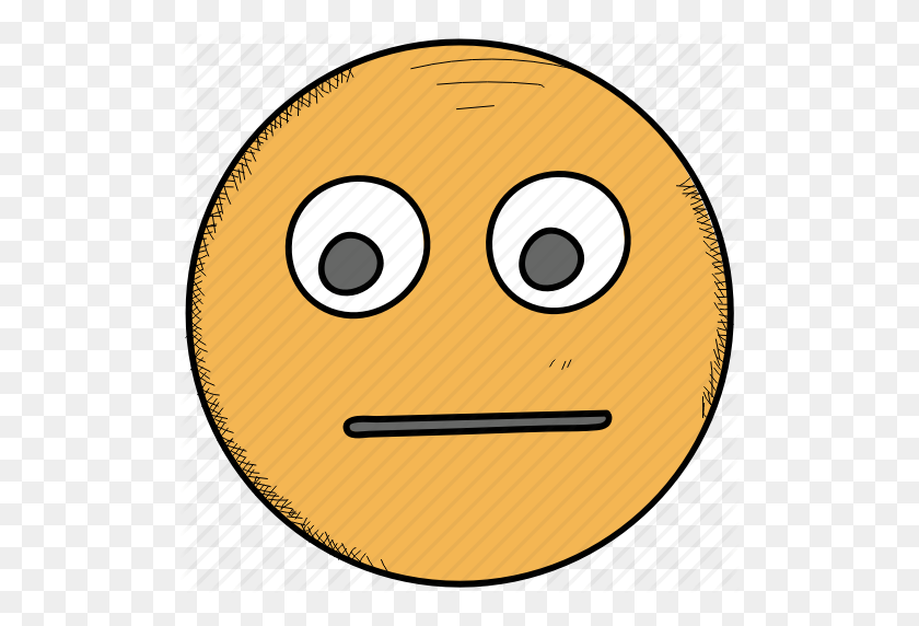 512x512 Annoyed, Bored, Emoji, Face, Smiley, Tired, Unhappy Icon - Annoyed Emoji PNG