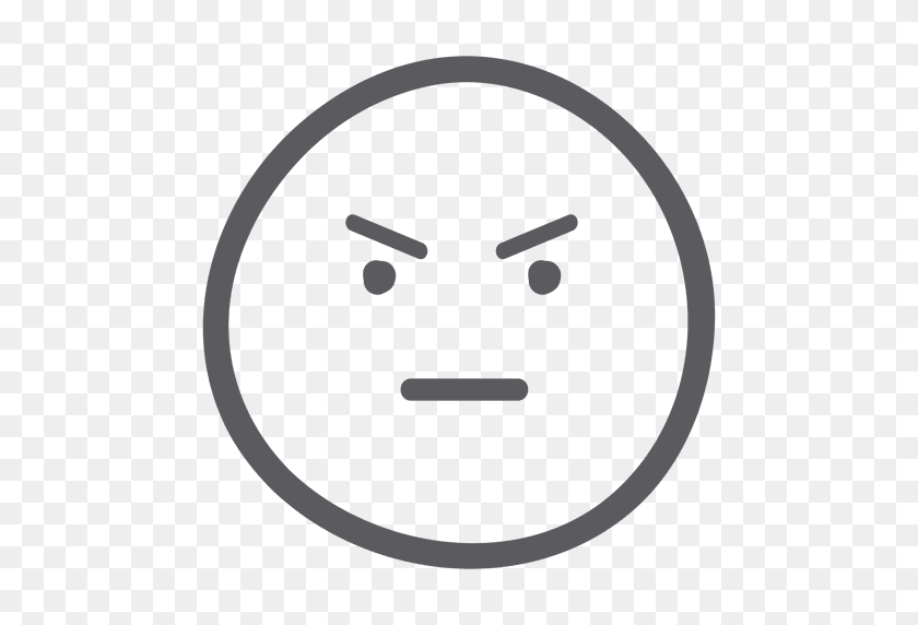 512x512 Annoyed Emoji Emoticon - Annoyed Emoji PNG