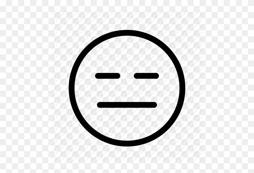 512x512 Annoyed, Emoji, Emoticon, Tired Icon - Annoyed Emoji PNG