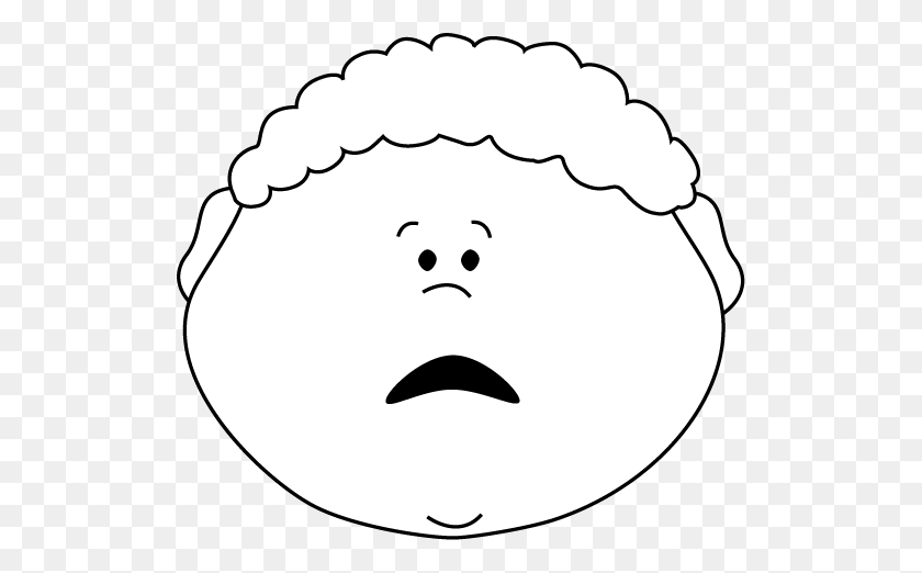518x462 Annoyed Face Mad Face Scared Faces Clip Art Png - Scared Clipart