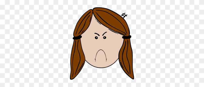 264x297 Annoyed Girl Cliparts - Angry Mother Clipart