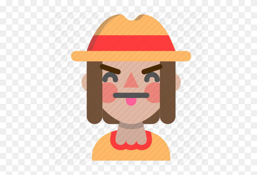 512x512 Annoying, Emoji, Halloween, Horror, Monster, Scarecrow Icon - Scarecrow Face Clipart