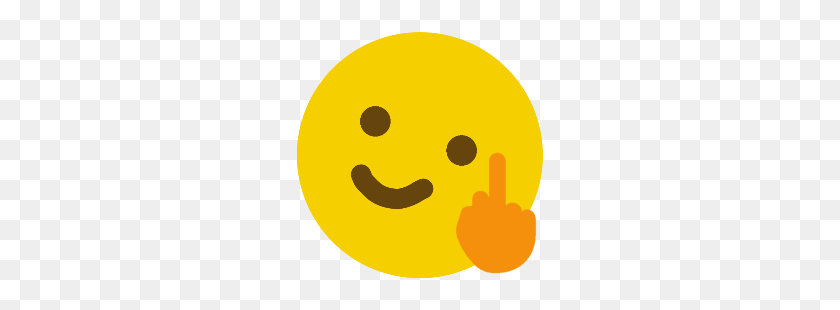 250x250 Annoyingmiddlefinger - Annoyed Emoji PNG