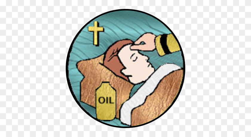 400x400 Anointing - Anointing Of The Sick Clipart