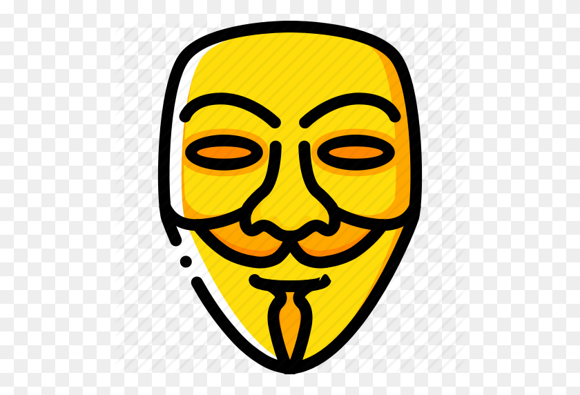 512x512 Anonymous, Fawkes, Firework, Guy, Mask, Night Icon - Anonymous Mask PNG