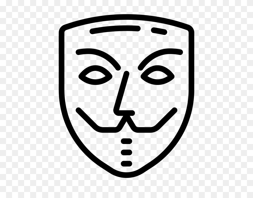 600x600 Anonymous Mask Clipart Nice Clip Art - Mask Clipart