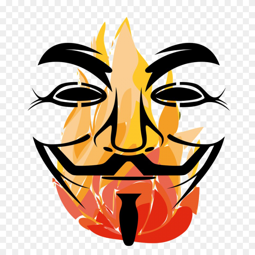 900x900 Anonymous Mask Png No Background - Mask PNG