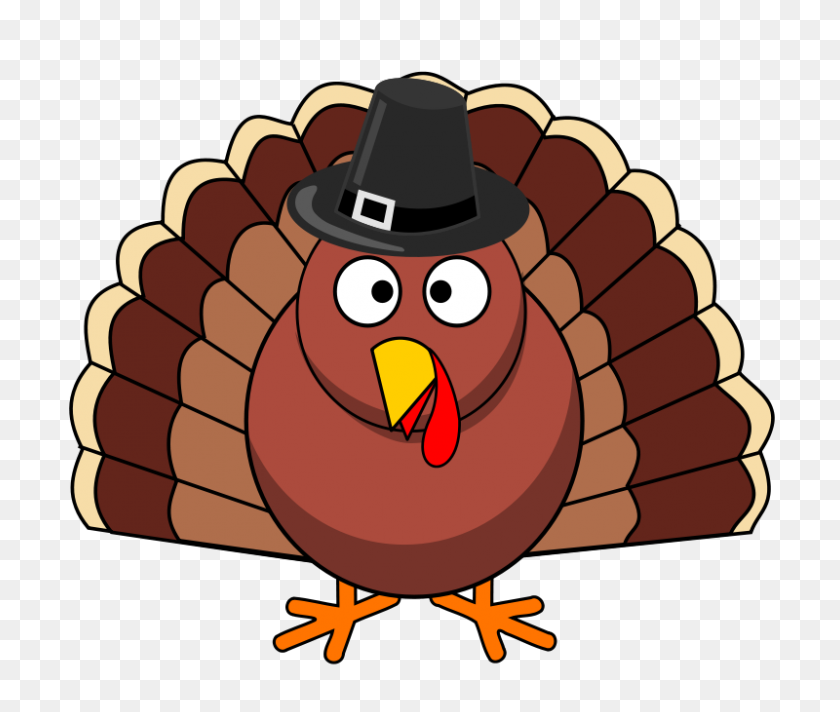 800x669 Another Tattoo Would Like To Wish You A Happy Thanksgiving - Silly Turkey Clipart