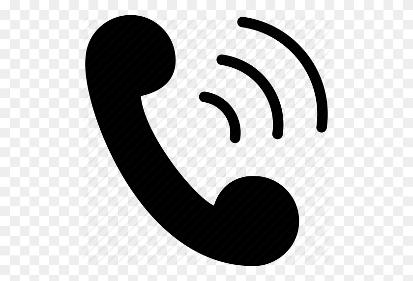 512x512 Ответ, Звонок, Значок Телефона - Телефонный Звонок Png