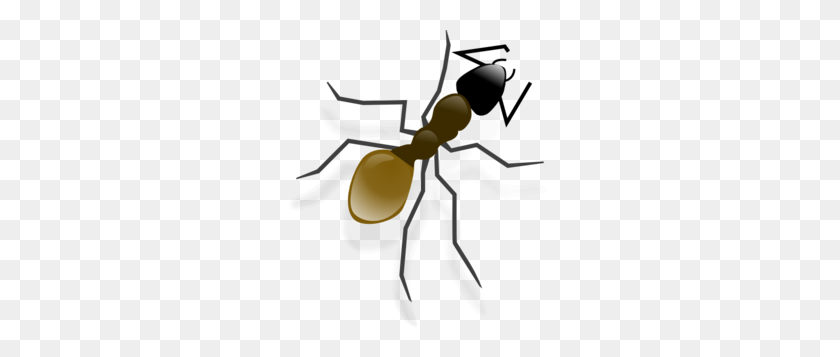 261x297 Ant Clip Art - Ant Hill Clipart