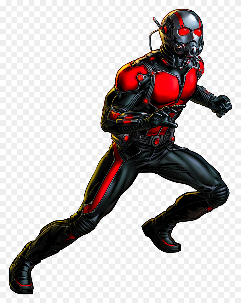 2227x2847 Ant Man - Marvel PNG