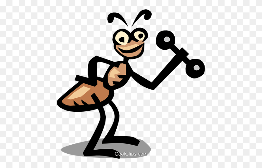 475x480 Ant Royalty Free Vector Clip Art Illustration - Free Ant Clipart