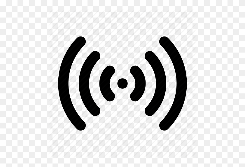 512x512 Antena, Iphone, Red, Alcance, Señal, Interfaz De Usuario, Icono De Wifi - Logotipo De Wifi Png