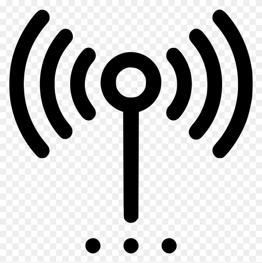 980x984 Antena De Red De Tecnología De Señal De Wifi Morenetworks Icono Png - Antena Png