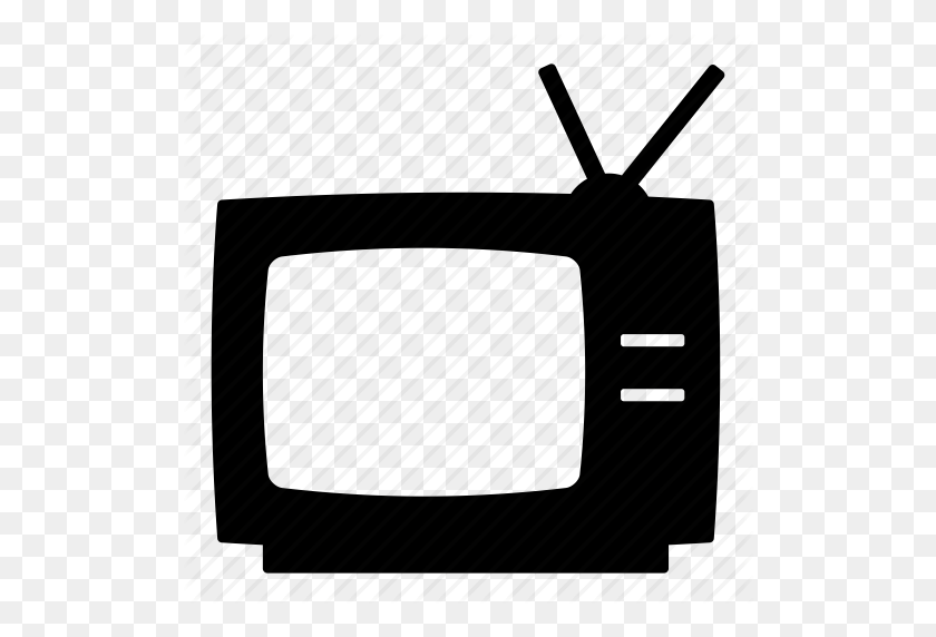 512x512 Antenna, Retro, Retro Tv, Television, Tv, Vintage, Vintage Tv Icon - Retro Tv PNG