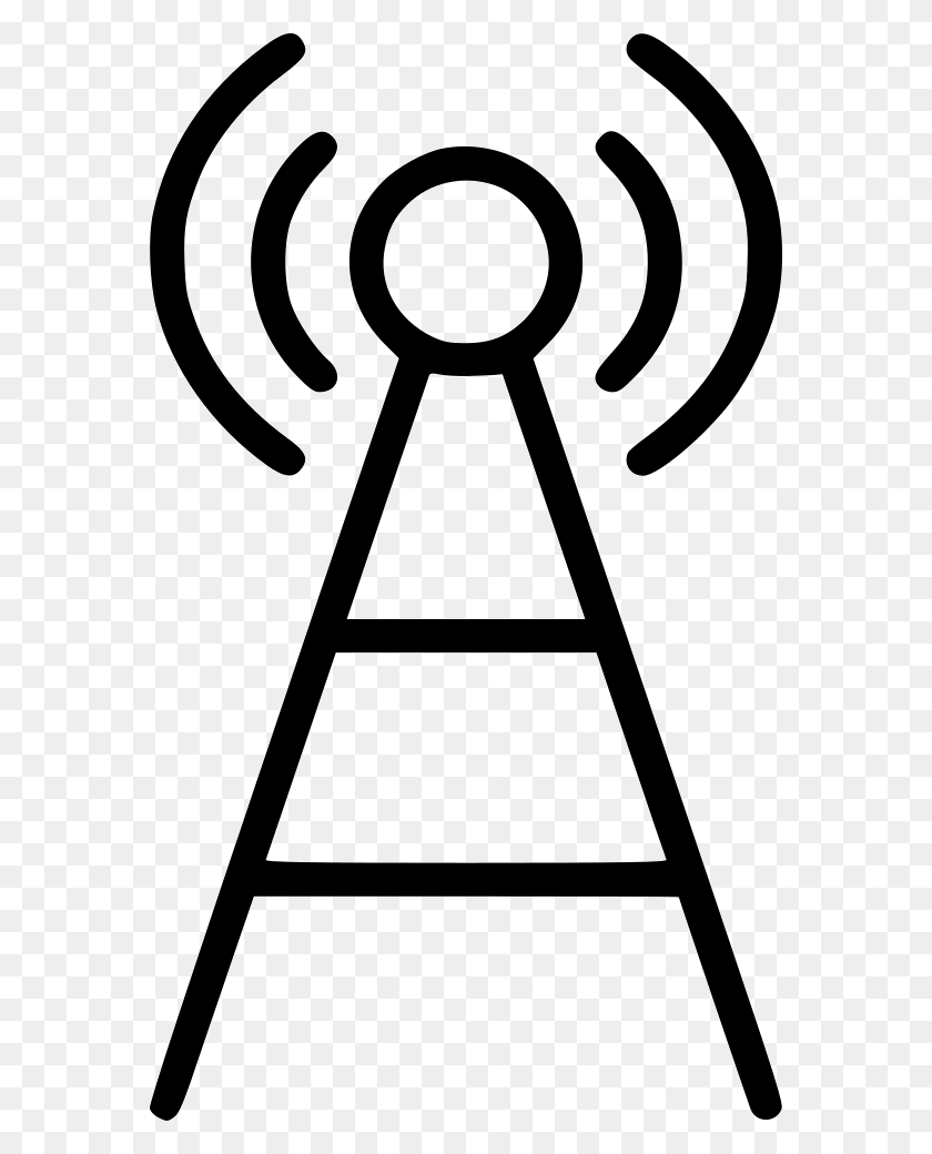 572x980 Antenna Tower Png Icon Free Download - Antenna PNG