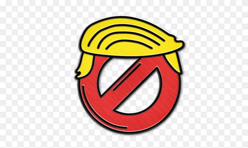 443x443 Anti Trump And Pro Hillary Pins Won't Save The World Boing Boing - Trump PNG