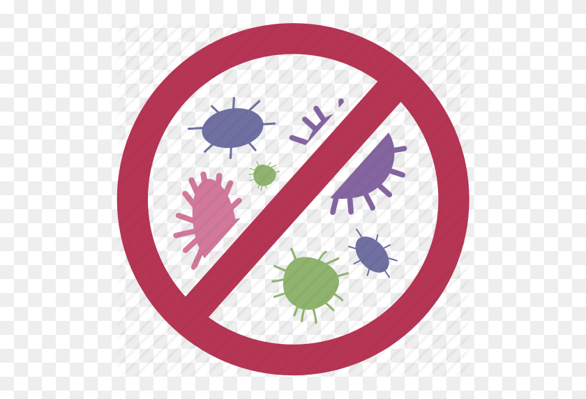 512x512 Антибактериальные, Антивирусные, Бактерии, Дезинфицирующие, Здоровье, Медицинские - Бактерии Png