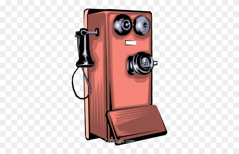 336x480 Старинный Телефон Клипарт Бесплатно Векторные Иллюстрации - Старый Телефонный Клипарт