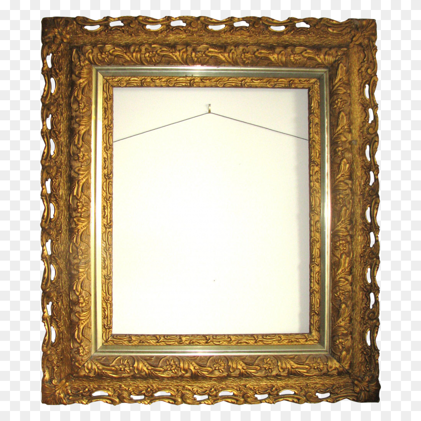 2033x2033 Antique Wood Victorian Frame Chairish - Victorian Frame PNG