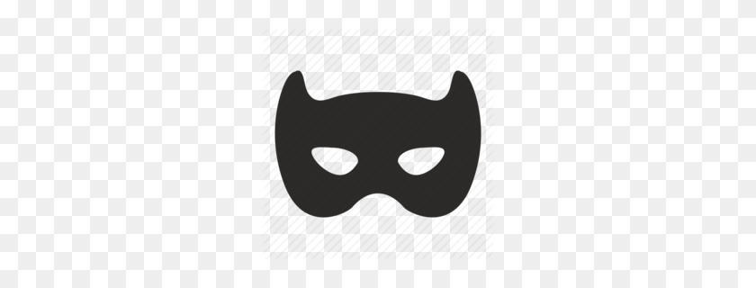 260x260 Antivirus Mask Clipart - Máscaras De Teatro Clipart