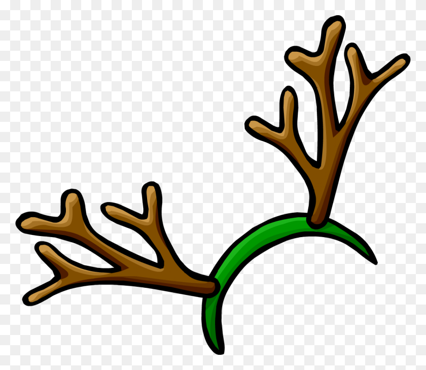 1116x958 Antler Clipart Rudolph - Rudolph PNG