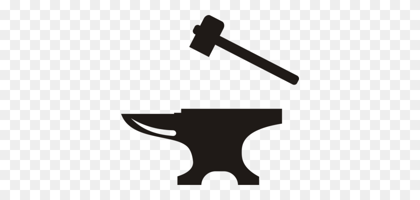 356x340 Anvil Computer Icons User Interface - Hammer Clipart