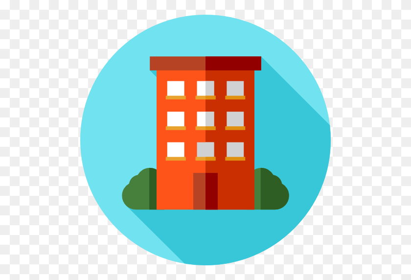 512x512 Apartment - Building Icon PNG