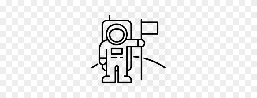 260x260 Apolo Clipart - Astronauta Clipart Png