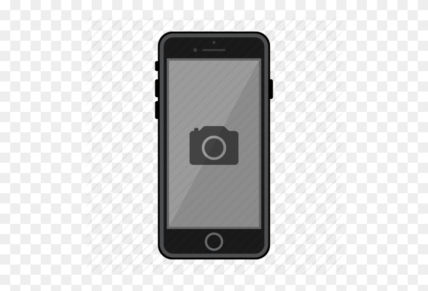 512x512 Приложение, Apple, Камера, Iphone, Мобильный, Телефон, Значок Экрана - Камера Iphone Png