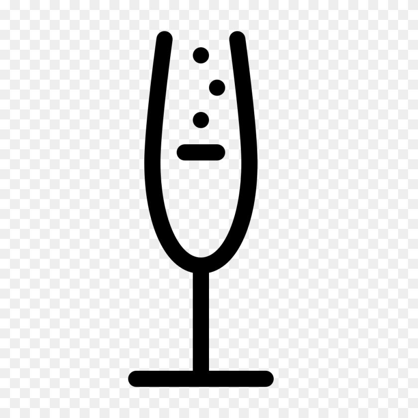 960x960 App Bits - Champagne Glass PNG