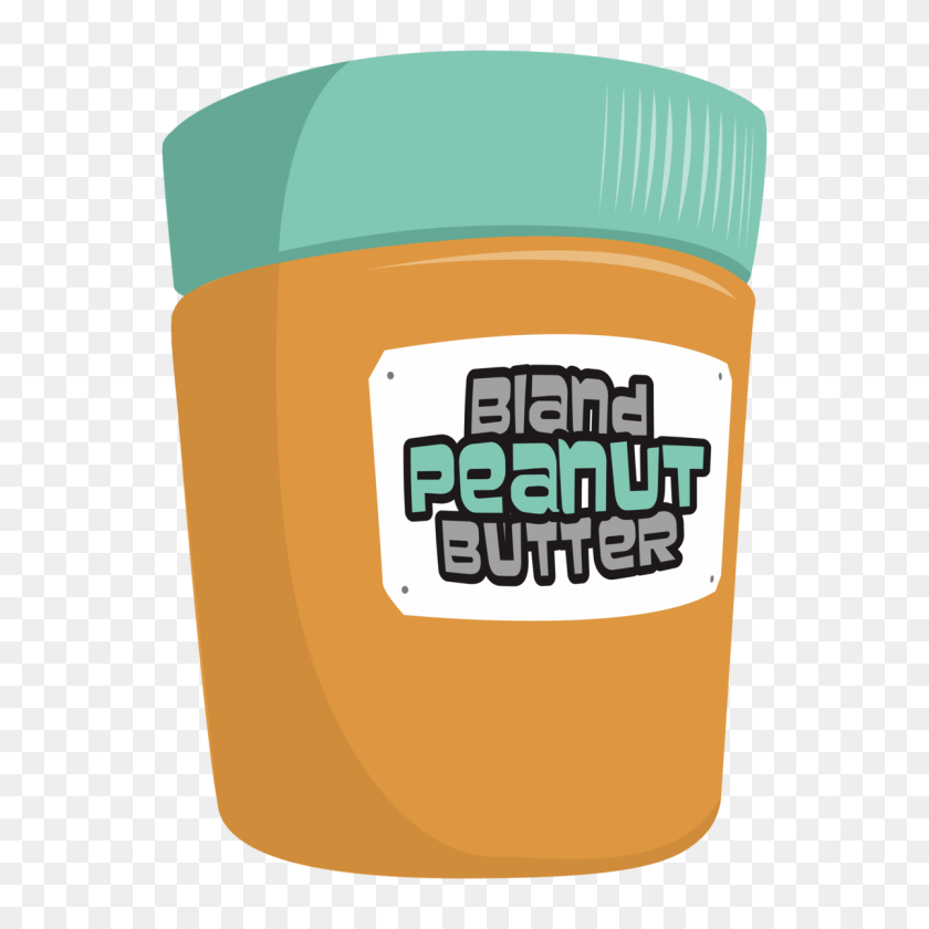 1200x1200 Apparel Bland Peanut Butter - Peanut Butter Clipart